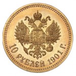 Сколько в среднем стоит монета 10 рублей 1901 года