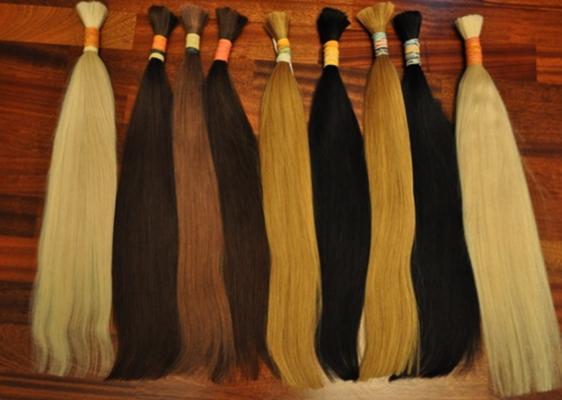 Волосы разного цвета