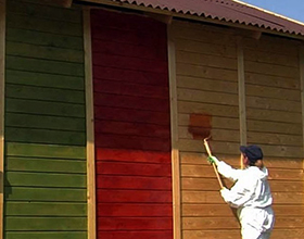Сколько в среднем стоит покраска дома снаружи