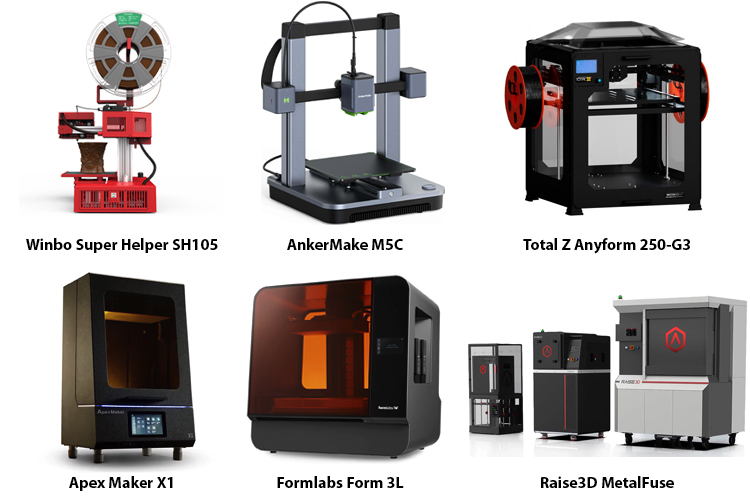 Популярные модели 3D принтеров